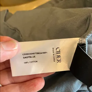 Cider Overall Romper Dusty Blue New thumbnail 15