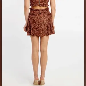 Bardot Leopard‎ Frill Cut Out Mini Dress Size 12/XL thumbnail 7