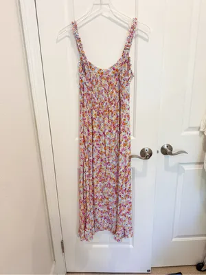 FAITHFULL THE BRAND‎ Noemie Midi Dress Turnesol Floral Print size 4 thumbnail 3