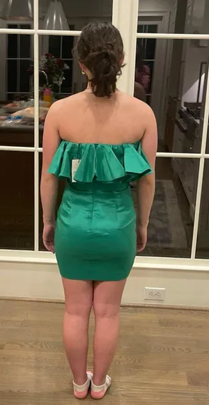 Bardot NWT Kelly Green Mini Homecoming Dress! thumbnail 3
