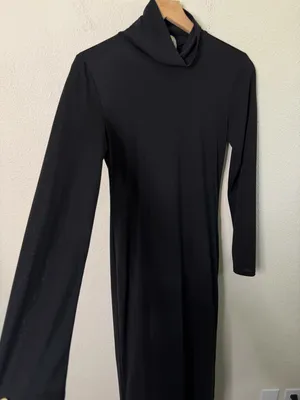 MISA Los Angeles‎ LIV Dress Long Sleeve Mock-neck Midi Women’s Size S thumbnail 4