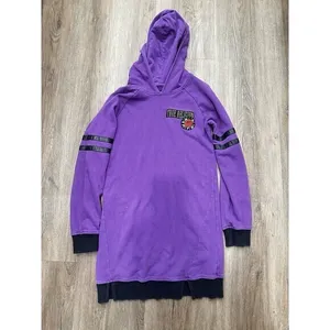 True‎ Religion Women’s Hoodie Pullover Sweatshirt Size Large Purple Rose thumbnail 2