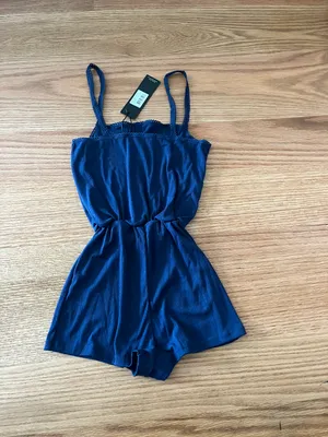 LIONESS Blue Romper thumbnail 3