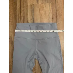 Lululemon Gray High Rise Leggings Size 8 Full‎ Length Yoga Pants thumbnail 8