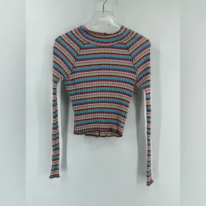 Free‎ People Mirror Tee in Blue size small thumbnail 3