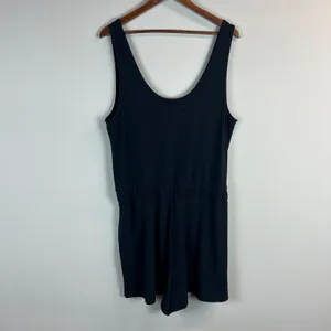 Abercrombie & Fitch Romper Womens‎ XLT Black Elastic Drawstring Waist Shorts A&F thumbnail 13