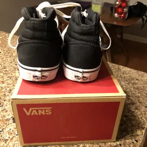 Women’s Vans Ward Hi - black & white thumbnail 4