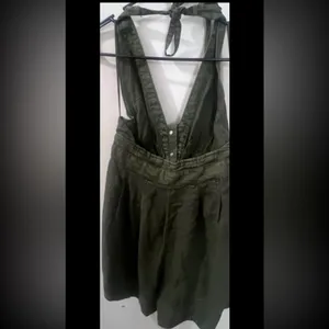 Free People City's Edge Romper Dried Basil. Size Medium but see measurements. thumbnail 5