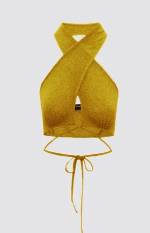 Cider Crop Top Halter thumbnail 1