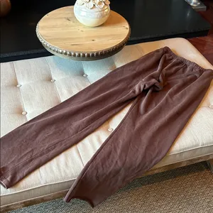 Naked Wardrobe Chocolate Brown Straight Leg Sweats Size Medium thumbnail 7
