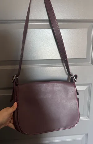 Beautiful 75th anniversary Coach Glovetanned Leather Saddle Bag - Oxblood thumbnail 1