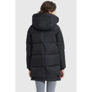 Orolay Thickened Coat‎ Size XS Black Puffer Winter Jacket 700+ Duck Down Fill thumbnail 2