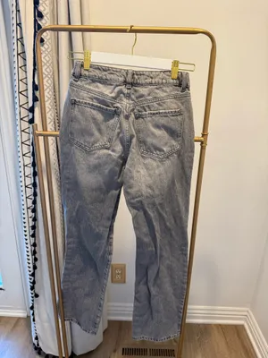 Garage faded Black Straight Jeans size 25-01 thumbnail 2
