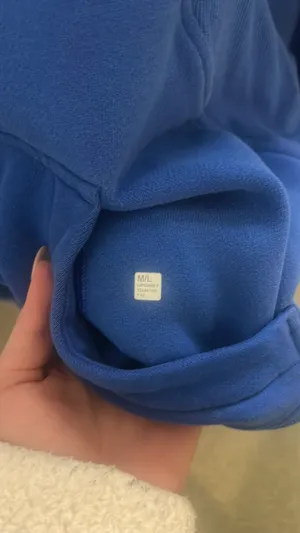 Lululemon Blue Scuba Half-Zip thumbnail 5