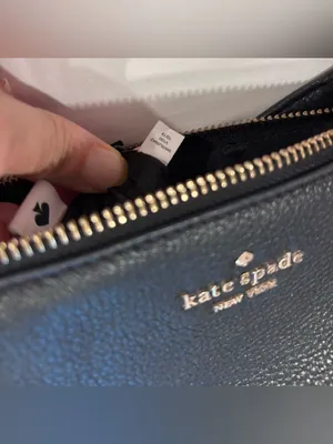 Kate Spade Black Pebbled Leather Crossbody with Gold Hardware thumbnail 13