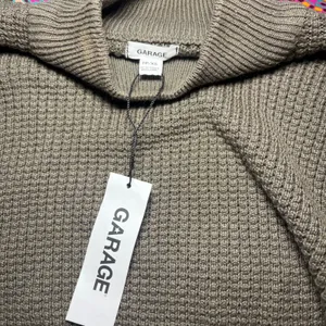 NWT GARAGE Mock Neck Ribbed Long Sleeve Cropped Sweater‎ Olive Green Size XS thumbnail 8
