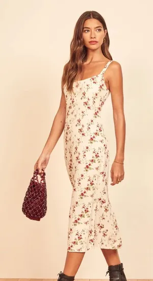 Reformation Avalon Midi Dress thumbnail 1