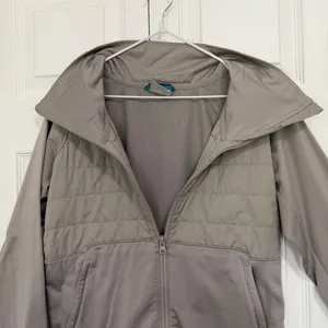 Columbia Sportswear Soft Shell Full Zip Jacket Gray High Neck  thumbnail 3