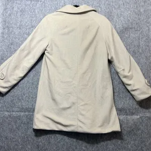 Vintage‎ Veloura Jacket Womens 10 Peacoat Tan Union Made 60s Trench Coat thumbnail 8