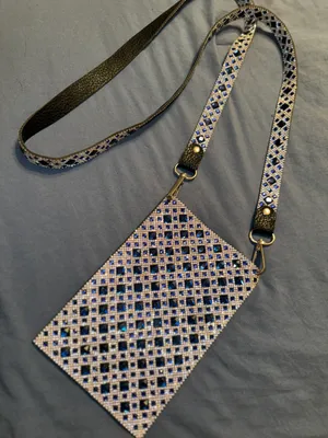 Crossbody Phone Purse Blue thumbnail 3