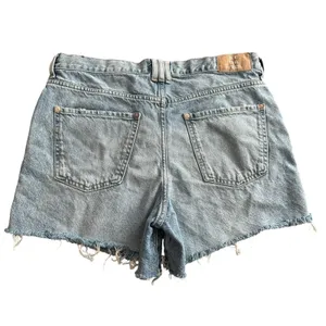 We The Free‎ People Women's Size 30 High Rise Denim Shorts Button Fly #GG4-5 thumbnail 11