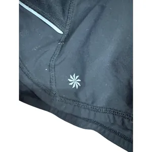 Athleta Black Running Shorts Womens Size S Pockets Reflective Athletic‎ thumbnail 3