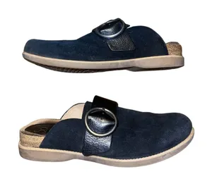 Sofft Bayla Clogs Suede Slides Mules Size 9 Comfort Hobo Boho Casual thumbnail 1