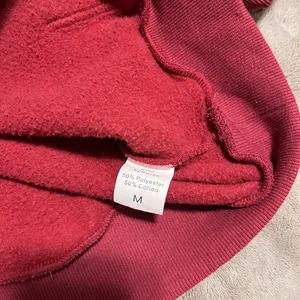 TRENDY QUEEN Viral Soft Red Pullover Hoodie Sweatshirt Women’s Sz M EUC thumbnail 4