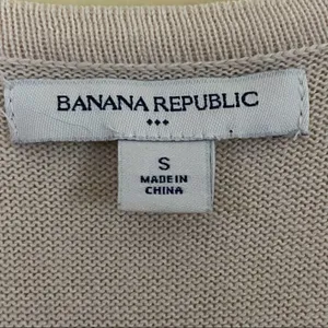 Banana Republic Sequined Deep Scoop Neck Sleeveless Sweater Size Small thumbnail 5