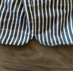 Rumor Boutique LF Blue and white stripped shorts with pockets thumbnail 7