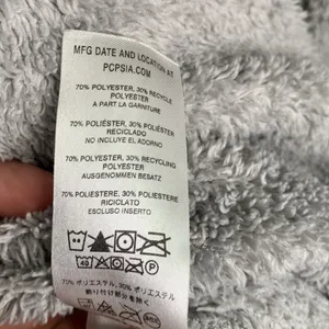 Patagonia Women's Salt Grey Los Gatos 1/4-Zip Fleece Pullover W-845 Sz M thumbnail 7