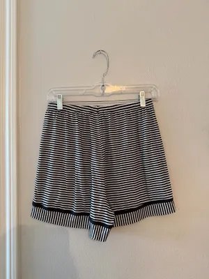 Ekouaer Pajama Set Black and White Stripe thumbnail 7