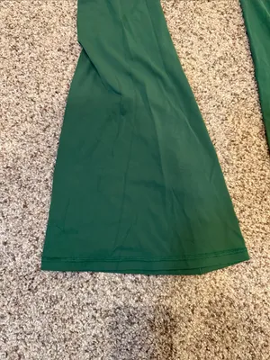 aerie Green Flare Leggings thumbnail 2
