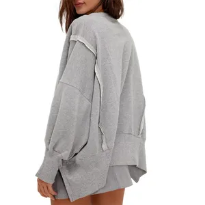 NWT Free People We The Free Graphic Camden Pullover / New York Combo thumbnail 2