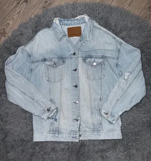 American Eagle Outfitters Light Blue Denim Jacket thumbnail 1