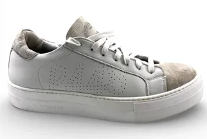 P448 Thea Platform Sneakers 11 perforated logo Italian Luxury Shoes Lace Up thumbnail 1