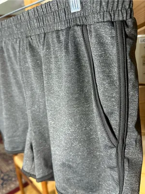 BlevonH Gray Athletic Shorts w/ Pockets Lined Lightweight Run & Training Shorts thumbnail 4