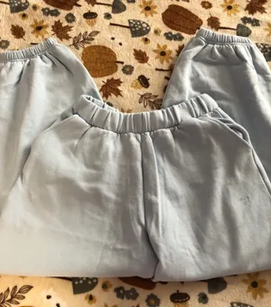 PINK Victoria's Secret ivy fleee oversized sweatpants thumbnail 1