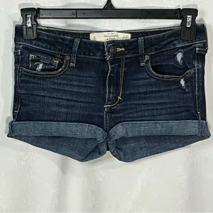 Abercrombie & Fitch Customized Distressed Shorts Size‎ 27/4 thumbnail 4
