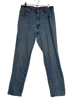 Levi’s Vintage 550 Classic Relaxed Straight Leg Jeans Womens 12 Blue 90s Denim thumbnail 1