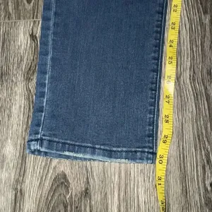 Bamboo Jeans Women's Dark Blue Jeans Distresses Size 9/10 thumbnail 7