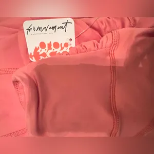 FP Movement High-Rise Ankle Breathe Deeper Leggings Size S Crush Blush/Peach NWT thumbnail 5