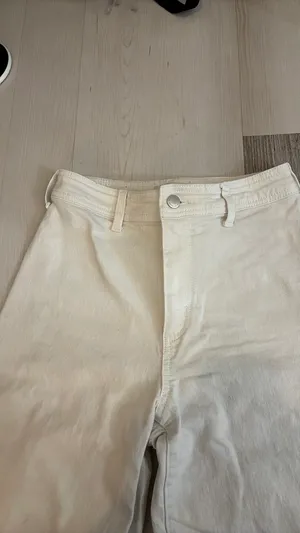 White Wide Leg Target Jeans thumbnail 4