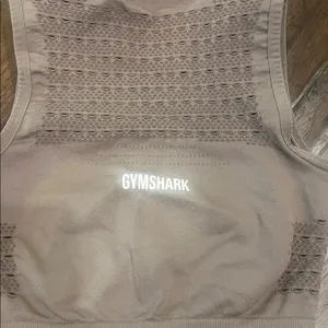 Gymshark Brown Perforated Sports Bra XS/S thumbnail 2
