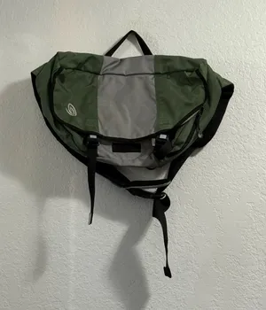 Timbuk2 Kryptic Shoulder‎ Cross Body Padded Messenger Bag Daypack Backpack Green thumbnail 1