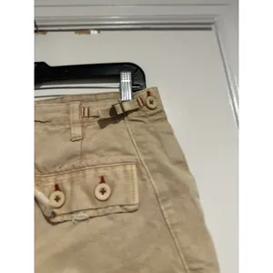 Free People All Yours Micro Shorts Sz:8 Light Brown utility-inspired cargo style thumbnail 11