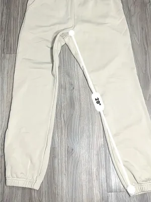 POPFLEX Beige High-Rise Elastic Waist Joggers thumbnail 6