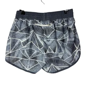 Champion C9 Gray & White Geometric Printed Running‎ Athletic Shorts M thumbnail 2