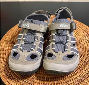 Teva Dozer Grey Blue Hiking Water Sandals Womens 7 S/N 6154 thumbnail 1