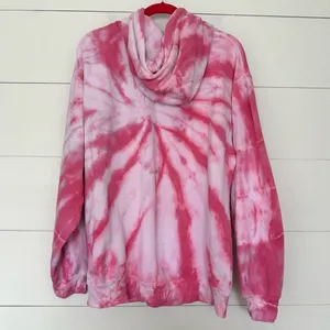 Chinatown Market Women’s Medium Pink Tie Dye Hoodie Sweatshirt thumbnail 5